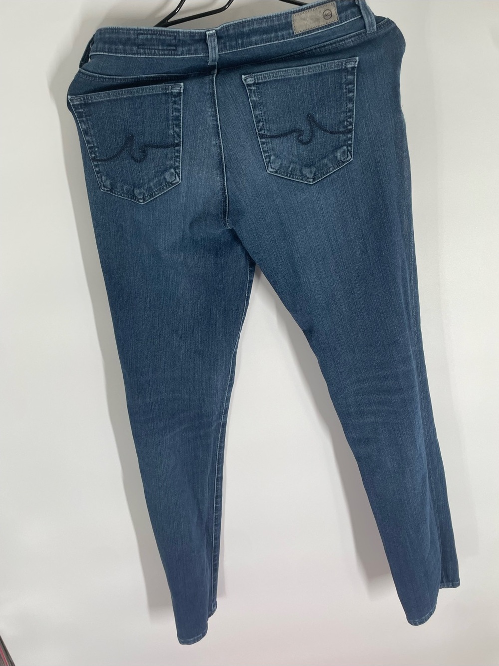 Ag Adriano Goldschmied Dark Blue Skinny Jeans